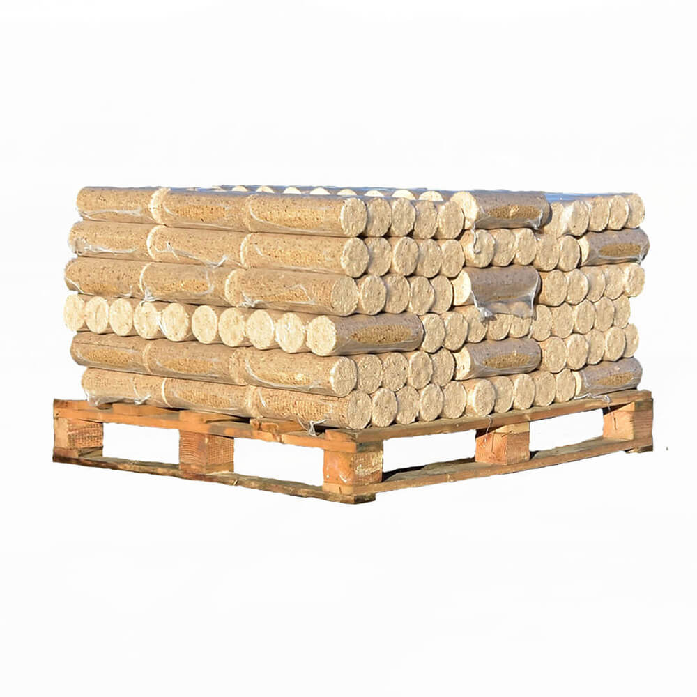 Briquetas de madera – medio palé