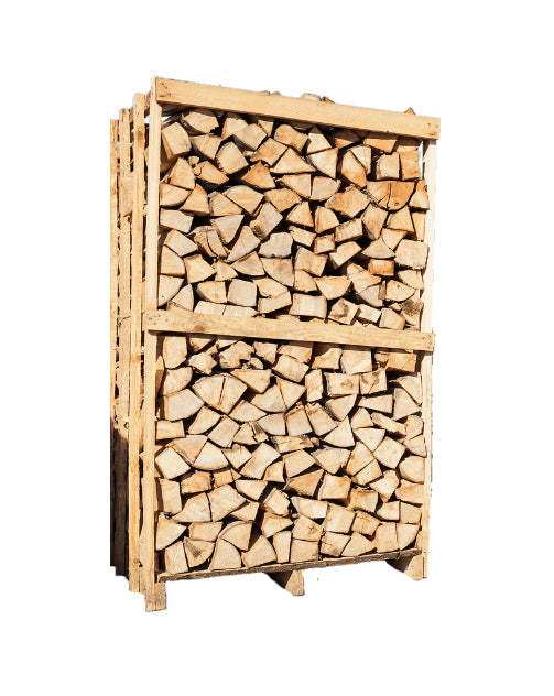 Troncos de madera seca (mezcla de haya y roble) 40 cm (2 metros cúbicos)