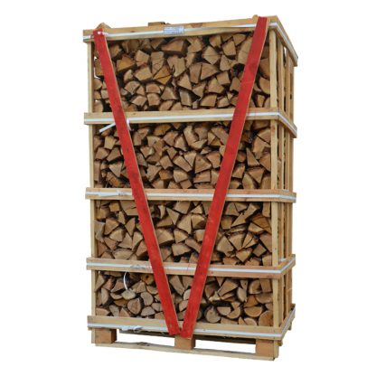 Caja de leña (Mix Haya Roble): 30 cm 3,5 metros cúbicos de madera de roble ultraseco